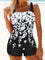 2-piece swimsuit with low-waisted shorts 1