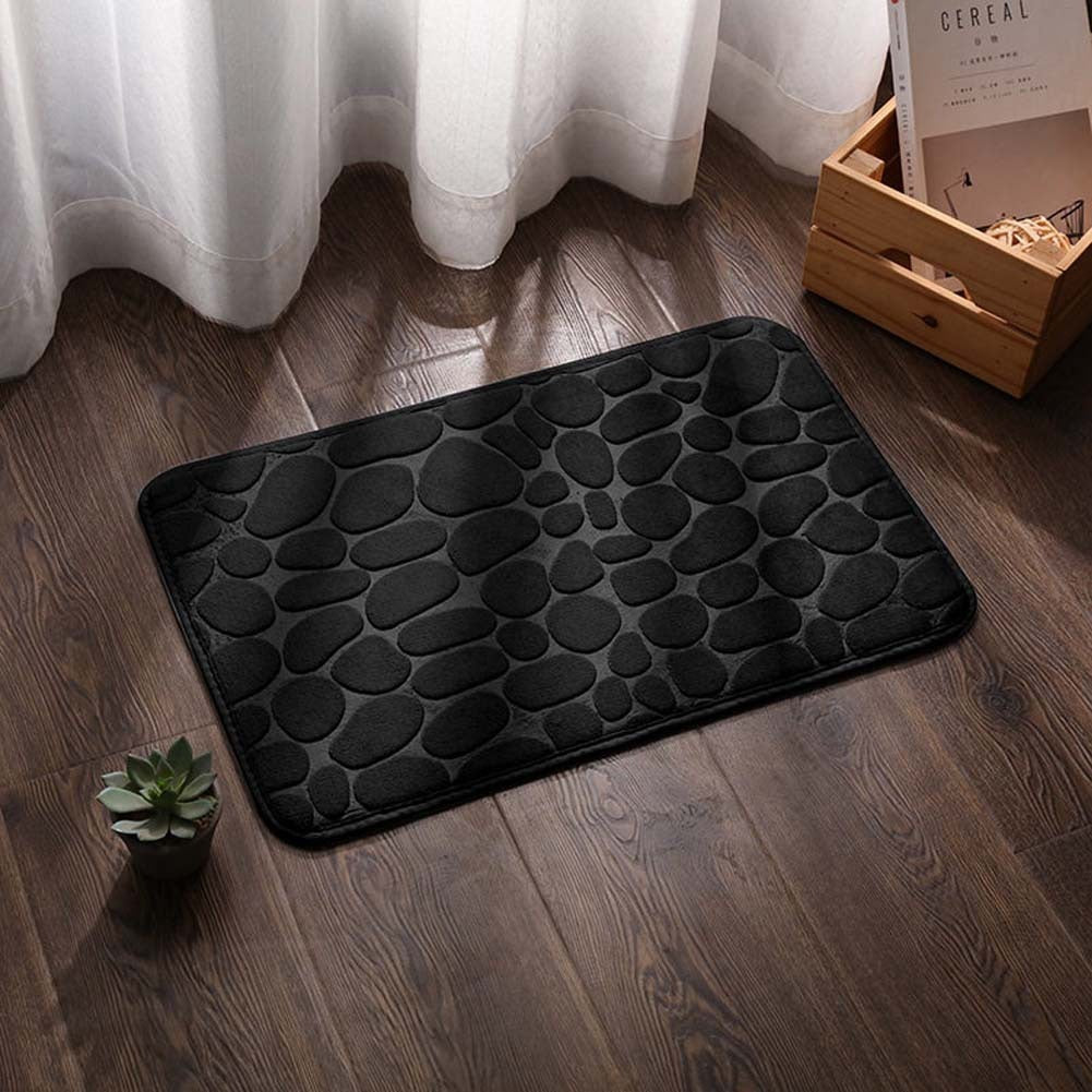 Cozy bath mat - soft and absorbent bathroom mat for added comfort