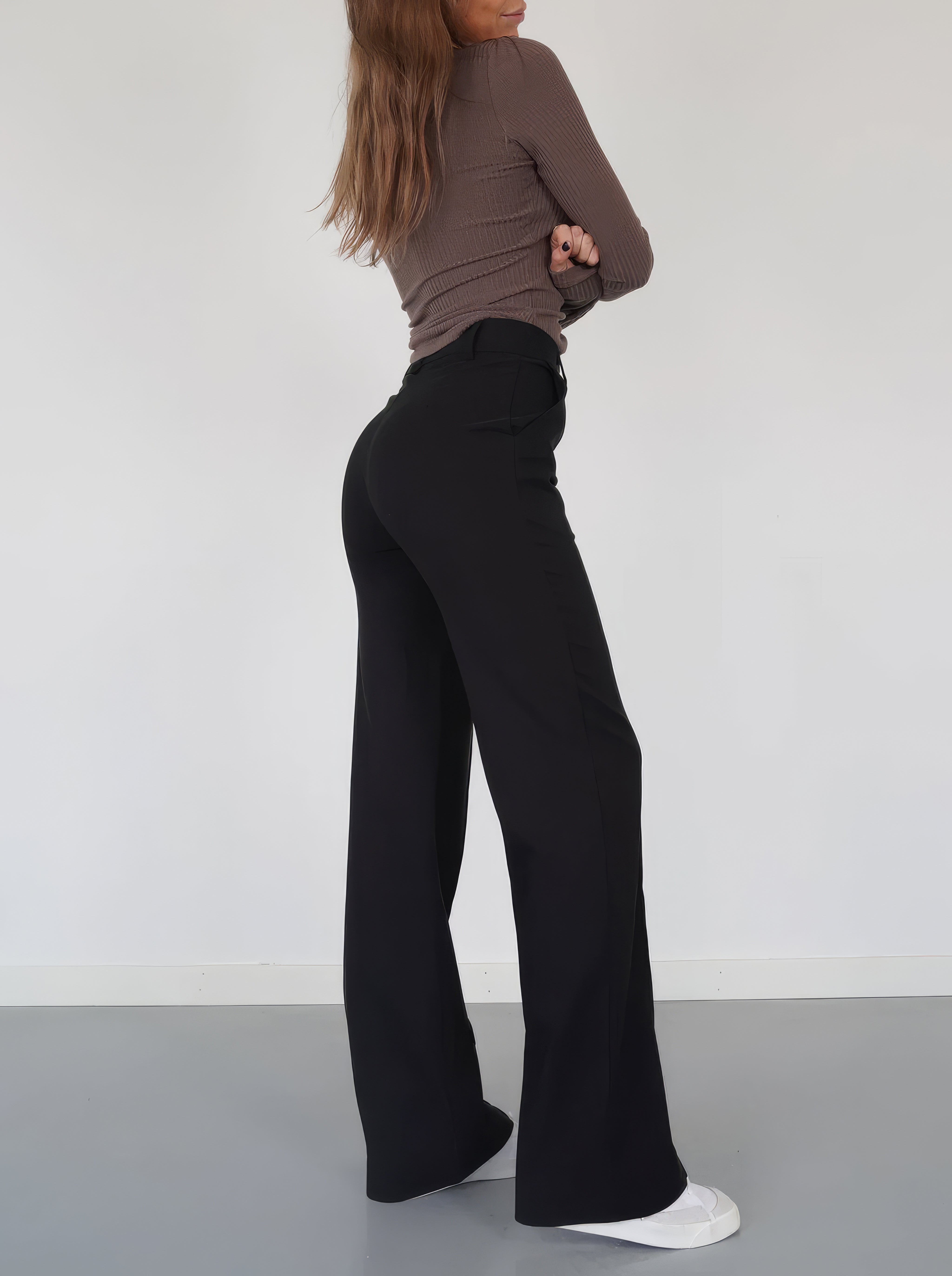 AMY | Wide Chic Trousers Women 1