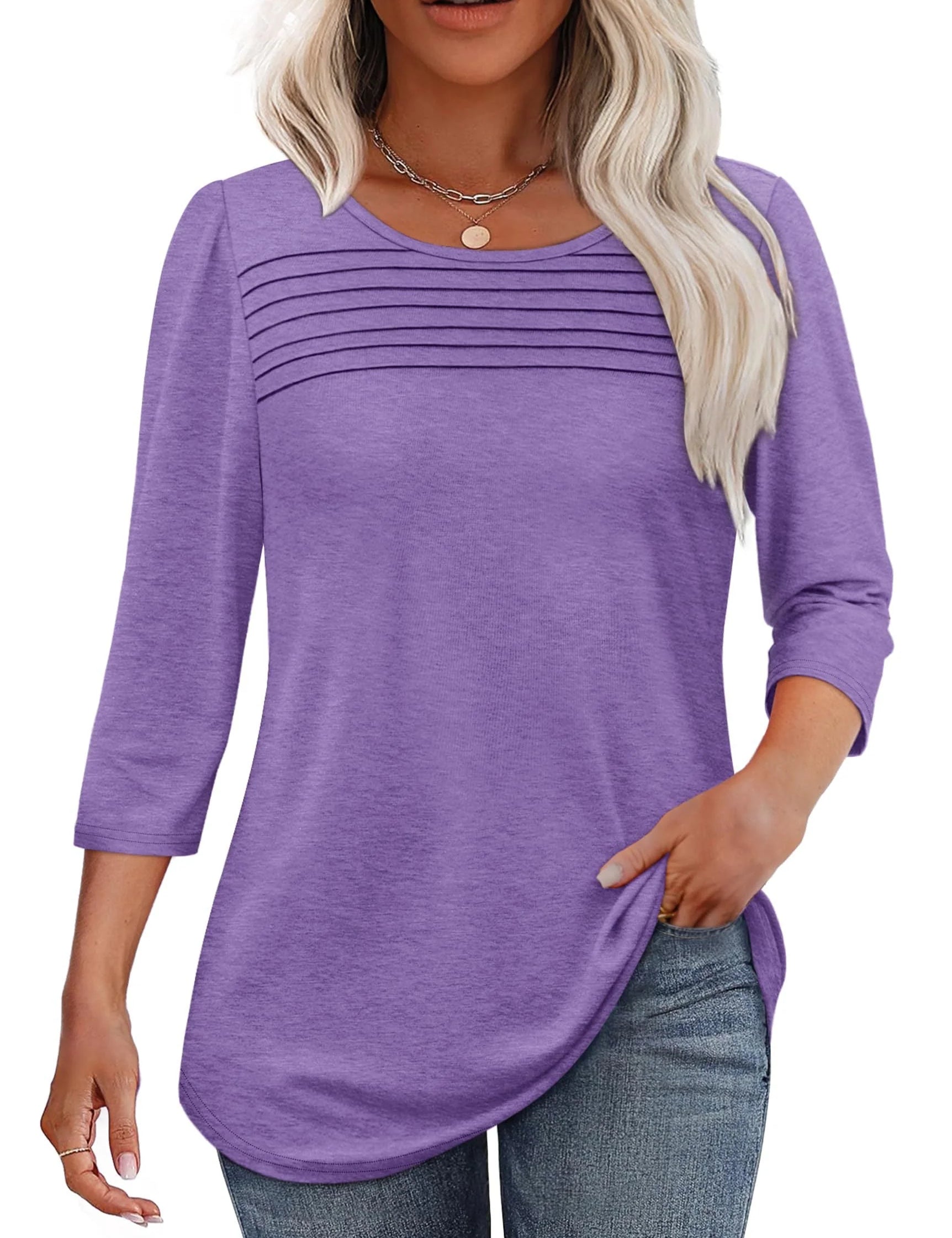 Annelie | Stylish Pleat Top 4