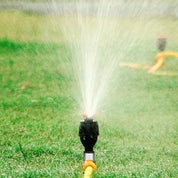 Automatische 360°-Gartenbewässerung | Rasensprinkler Vollautomatisch | Wetterfest | Spinflow 3