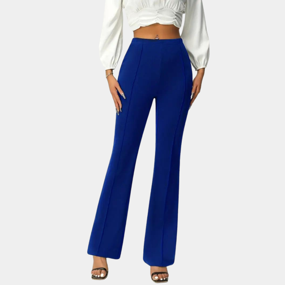 Ayla | Stretchy Flared Trouser 0