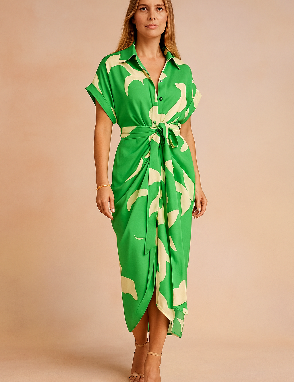 CHARLOT | Chic Summer Maxi Dress with Bow 0