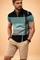 Carle | Geometric Zip Polo Shirt 0
