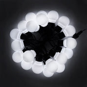 Colorful bulb-shaped LED string lights 0