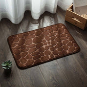Cozy bath mat - soft and absorbent bathroom mat for added comfort