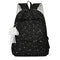 Elegant Backpack with Glittering Stars and Practical Compartments 2