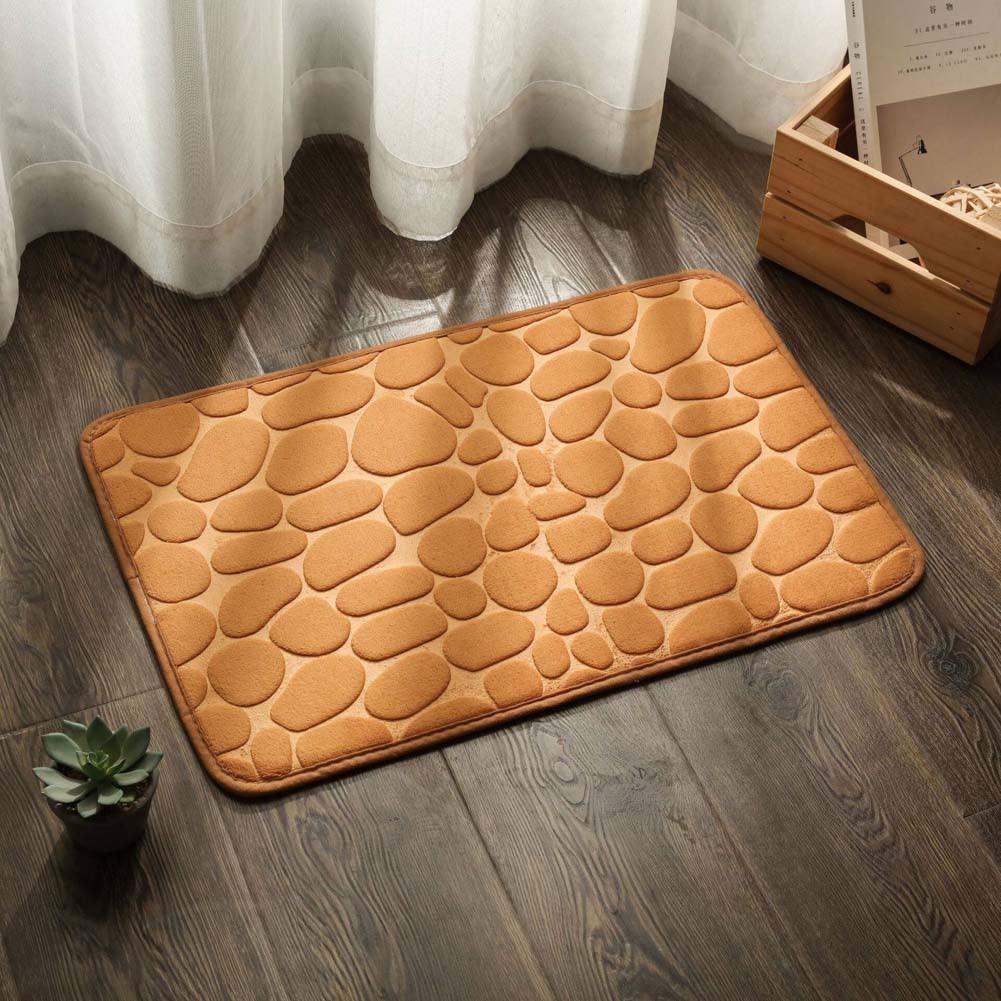 Cozy bath mat - soft and absorbent bathroom mat for added comfort