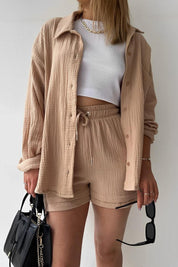 HAZEL | Top and Shorts Matching Set 1
