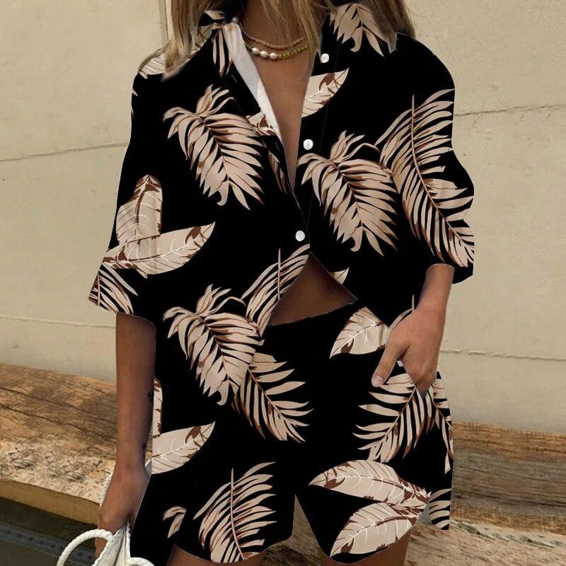 IVY | Comfy Blouse and Short Set 2