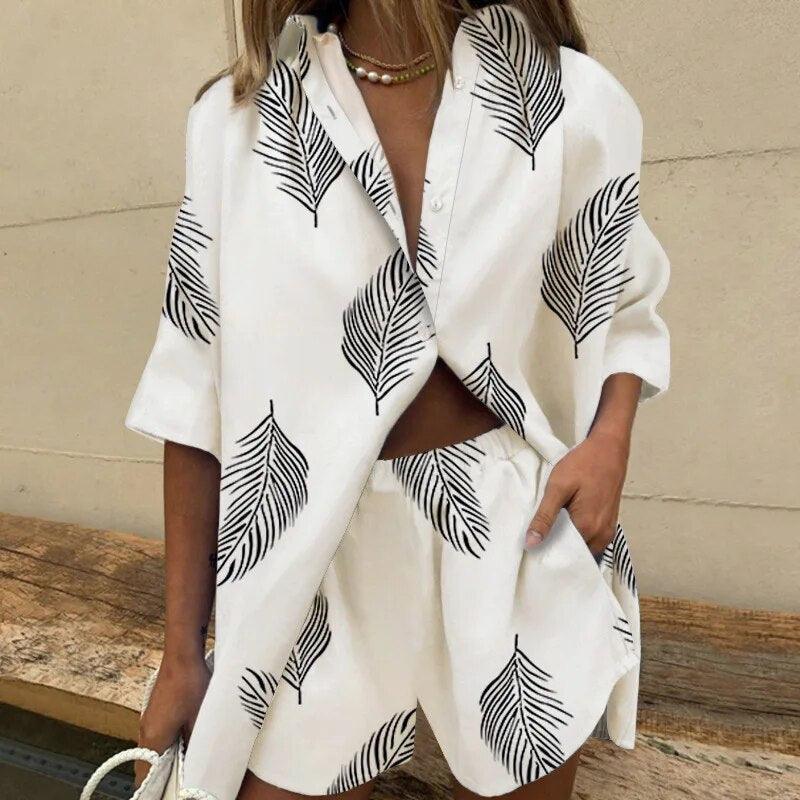 IVY | Comfy Blouse and Short Set 3