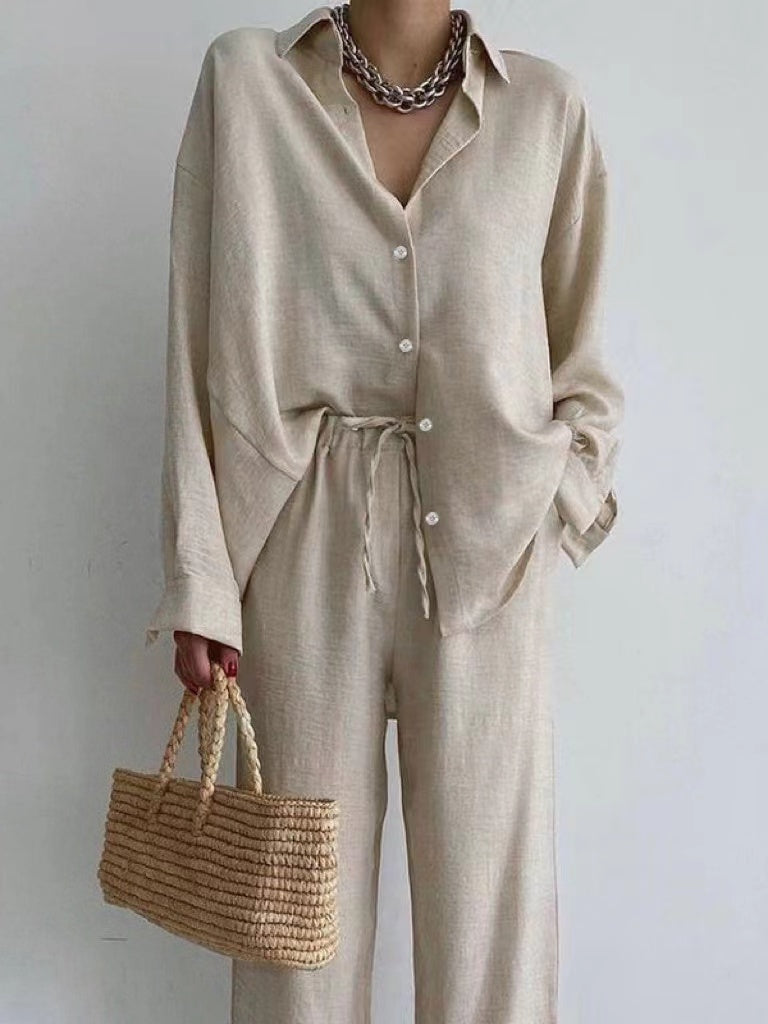 LISA | Stylish Blouse and Pants Set 0
