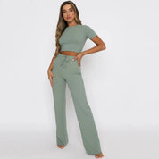 LYNETTE | Two pieced Casual Yoga Gym Set Women 3