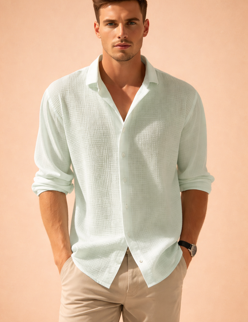 Lunavio | Men's Long Sleeve Shirt 2