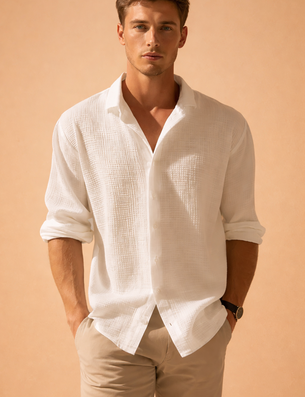 Lunavio | Men's Long Sleeve Shirt 4