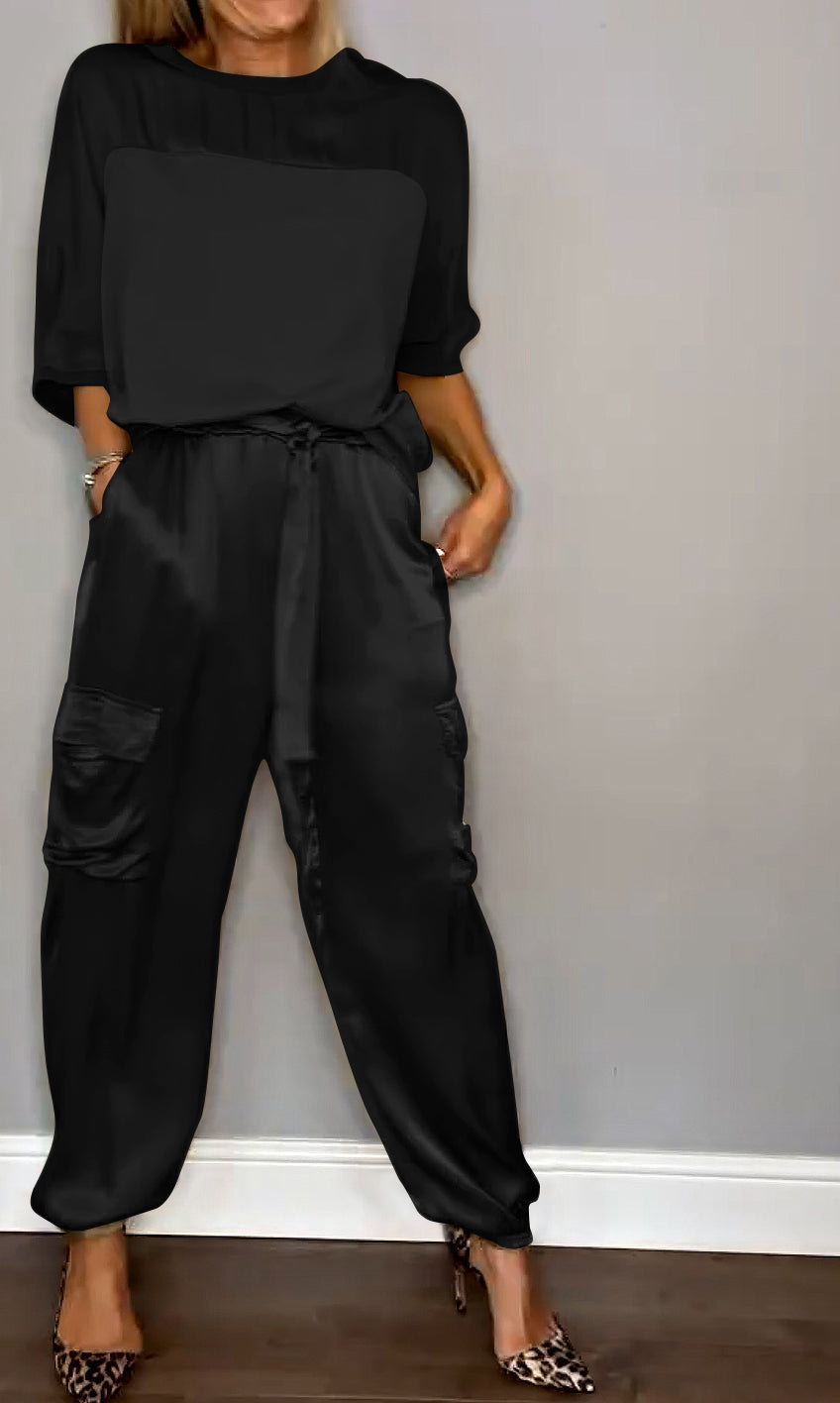 MIA | Women Suit Two Piece Satin 5