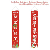 Merry Christmas Hanging Door Banners 13