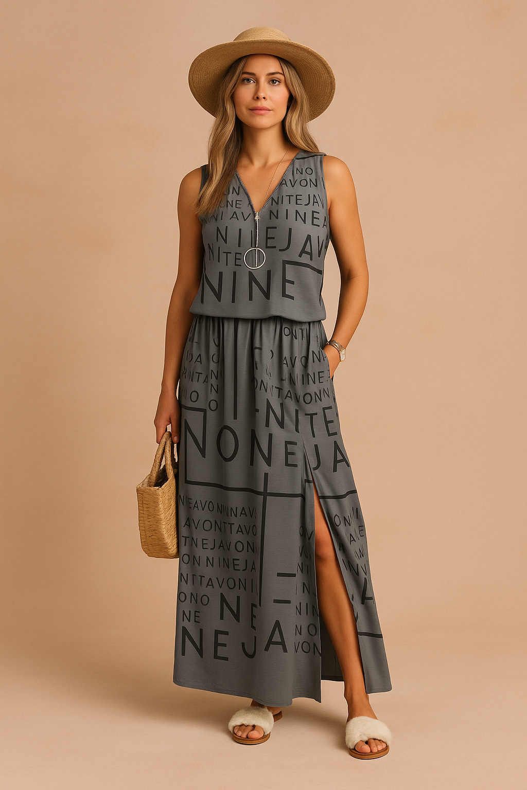 Printed-Gray