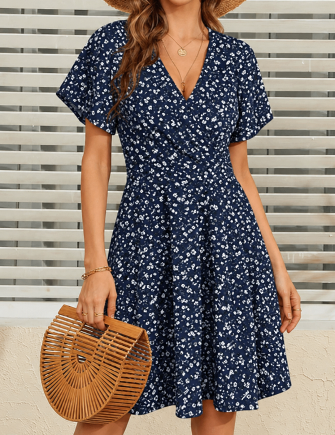 Eloisa | Comfortable Summer Dress with Polkadots