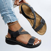 Orthopedic Sandals | Adjustable Footbed Comfort Sandals 1