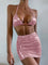 PHOEBE | Trendy 3-Piece Snake Print Swimwear 8