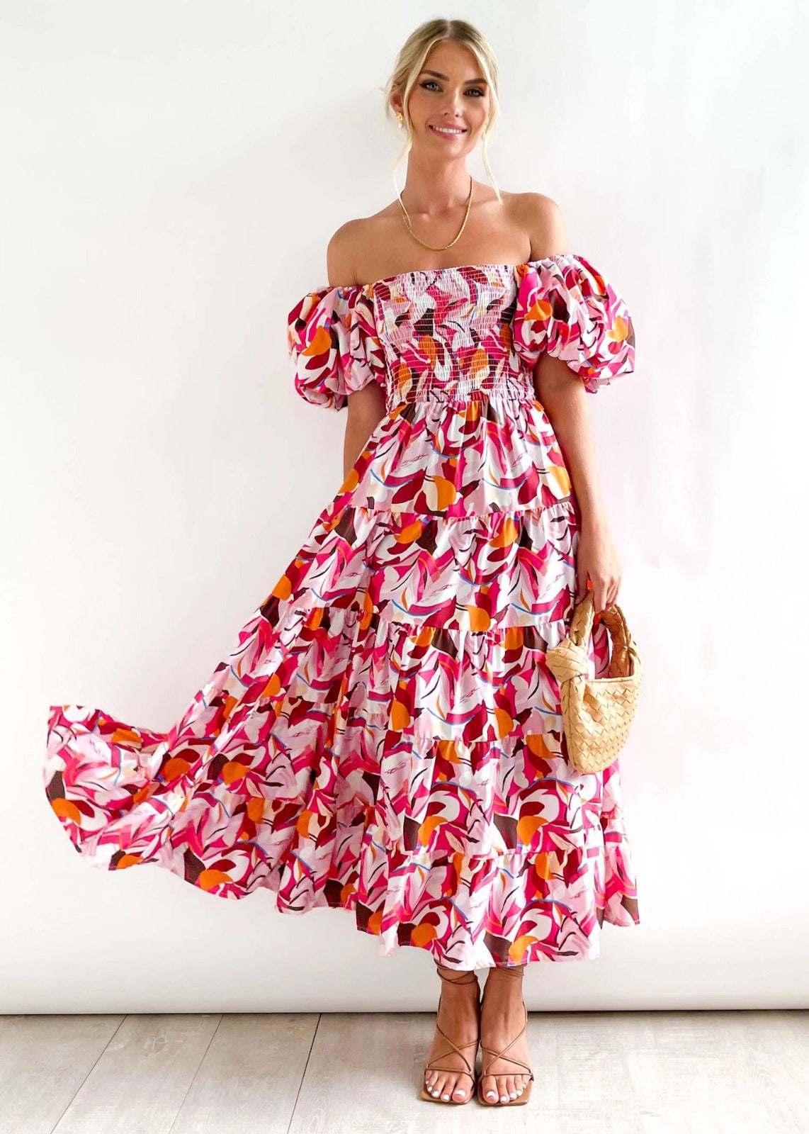 CHLOWY | Comfortable Floral Short Women's Dress