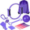 Pilates ball & resistance band set 1