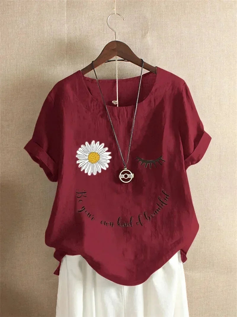Burgundy Daisy
