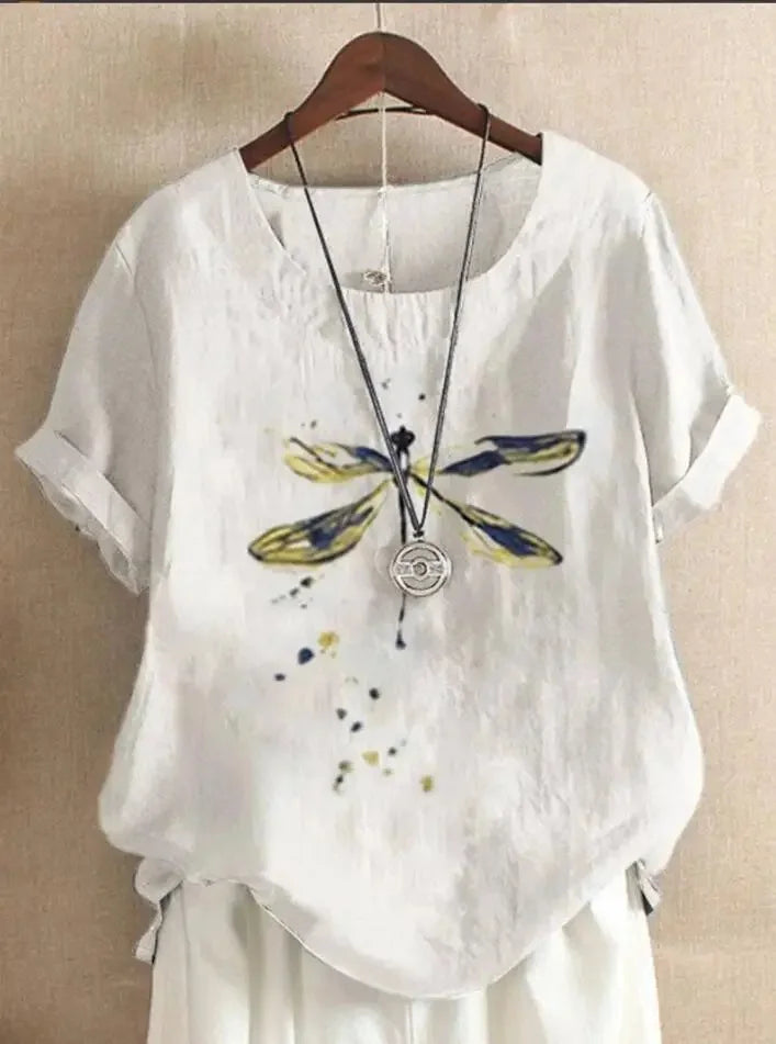 White Dragonfly