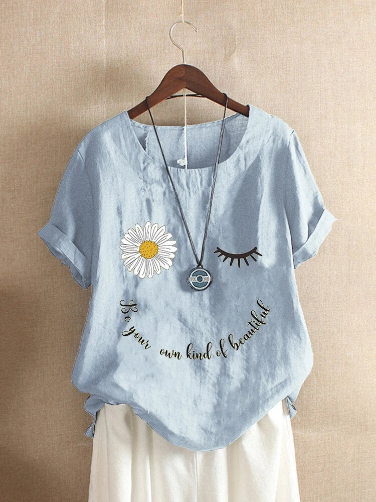 Light Blue Daisy