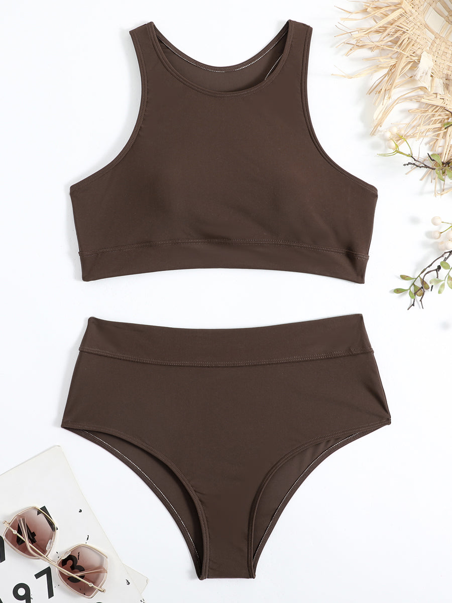 brown