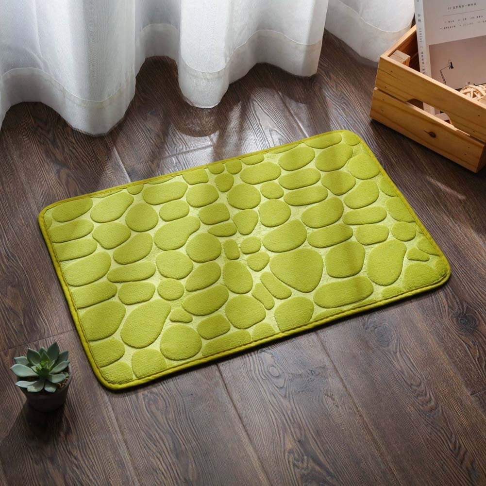 Cozy bath mat - soft and absorbent bathroom mat for added comfort