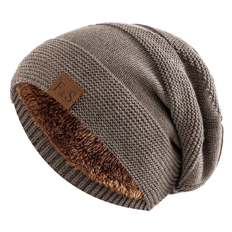 Warm winter hat with fleece lining - Luna 0