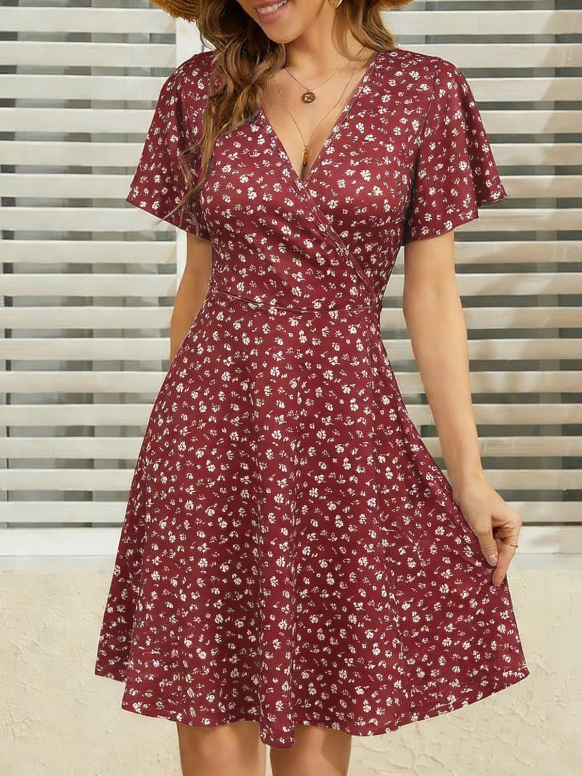 Eloisa | Comfortable Summer Dress with Polkadots