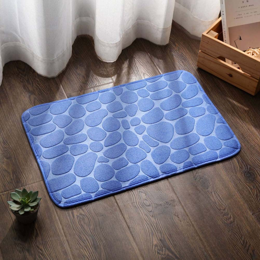 Cozy bath mat - soft and absorbent bathroom mat for added comfort