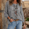 Women's Bohemian Crochet V-Neck Top 2