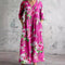Women's Boho Floral Print V-Neck Maxi Dress 5