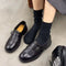 Women's Brogue Loafers with Fringed Trim and Adjustable Buckle 0