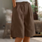 Women's Comfort Shorts - Flattering Fit, Relaxed Cut, All-Day Wear, Versatile Summer Style 12