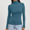 Women's Fitted Long-Sleeve Turtleneck Top 3