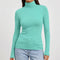 Women's Fitted Long-Sleeve Turtleneck Top 5