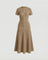 Women's Fitted Waffle-Knit Maxi Dress 3
