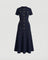 Women's Fitted Waffle-Knit Maxi Dress 4