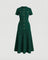 Women's Fitted Waffle-Knit Maxi Dress 6
