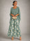 Women's Flowy Ruffle Layered Maxi Dress 7