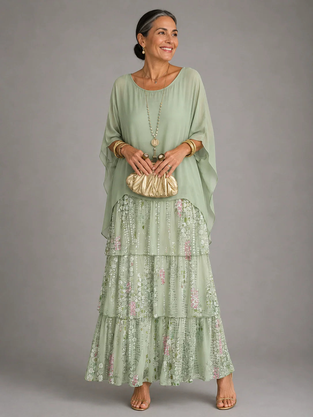 Sage Green Floral
