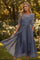 Women's High-Waist Flared Midi Dress 2