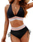 Women’s High-Waisted Two-Piece Bikini Set 0