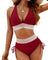 Women’s High-Waisted Two-Piece Bikini Set 2