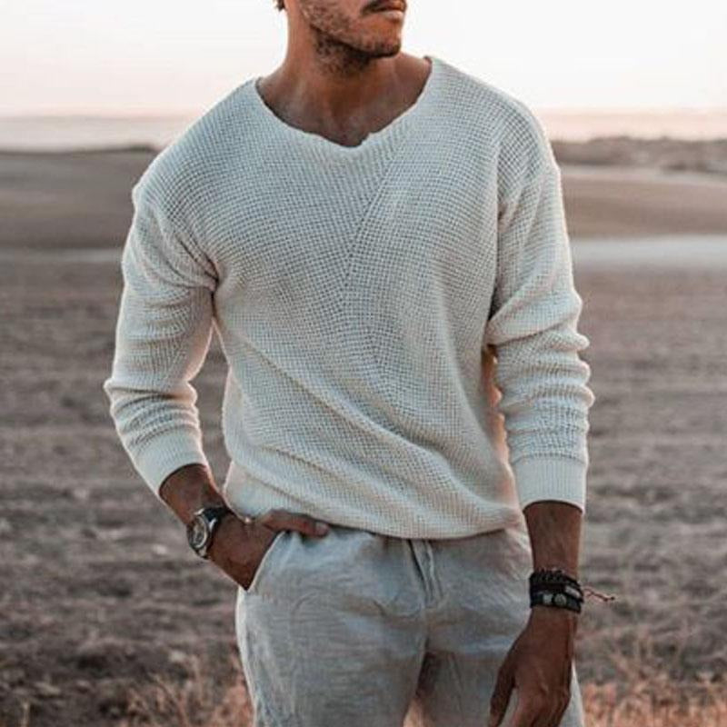 Bram | Men's casual, warm sweater | Soft knit